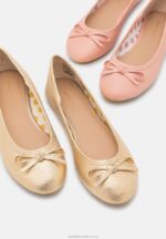 2-pack balettpumps guld/rosa Anna Field 42BF62096 kvinnor - Bild 7