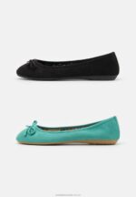 2-pack balettpumps mint/svart Anna Field 42BF62105 kvinnor - Bild 2