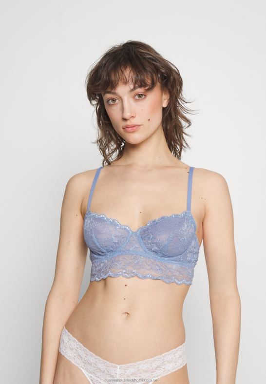 2-pack bygel-bh 503 mörkblå_001 vit Anna Field 42BF6940 kvinnor - Bild 4