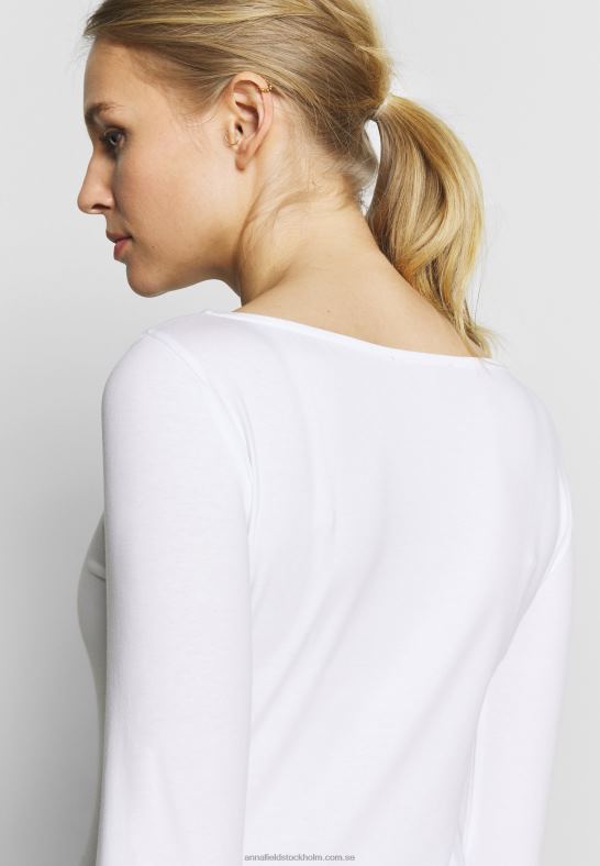 2-pack långärmad topp maritim blå/vit Anna Field 42BF6539 kvinnor - Bild 6