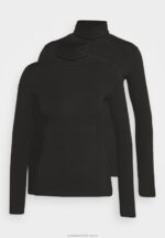 2-pack långärmad topp svart Anna Field 42BF6588 kvinnor - Bild 5