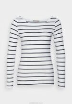 2-pack långärmad topp vit/marinblå Anna Field 42BF6587 kvinnor - Bild 2