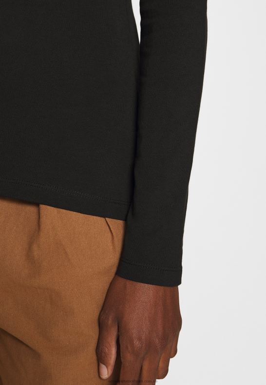2-pack långärmad topp vit/svart Anna Field 42BF6515 kvinnor - Bild 7