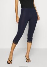 2-pack leggings byxor mörkblå/svart Anna Field 42BF6653 kvinnor - Bild 4