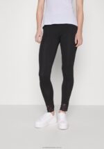 2-pack leggings byxor svart/mörkblå Anna Field 42BF6657 kvinnor - Bild 2