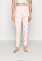 2-pack pyjamastrosor rosa/grå Anna Field 42BF61076 kvinnor - Bild 2