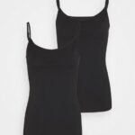 2-pack topp svart Anna Field 42BF6452 kvinnor