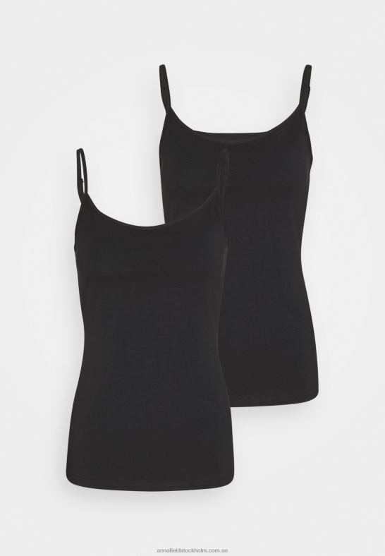 2_pack_topp_svart_anna_field_42bf6452_kvinnor.jpg 2-pack topp svart Anna Field 42BF6452 kvinnor - Bild 1