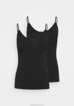 2-pack topp svart/svart Anna Field 42BF6471 kvinnor - Bild 5