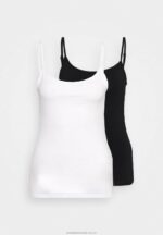 2-pack topp vit/svart Anna Field 42BF6438 kvinnor - Bild 5