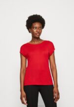 3-pack basic t-shirt beige/off-white/röd Anna Field 42BF6301 kvinnor - Bild 5