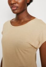 3-pack basic t-shirt beige/off-white/röd Anna Field 42BF6301 kvinnor - Bild 8