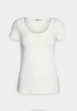 3-pack basic t-shirt mörkblå/rosa/off white Anna Field 42BF6335 kvinnor - Bild 5