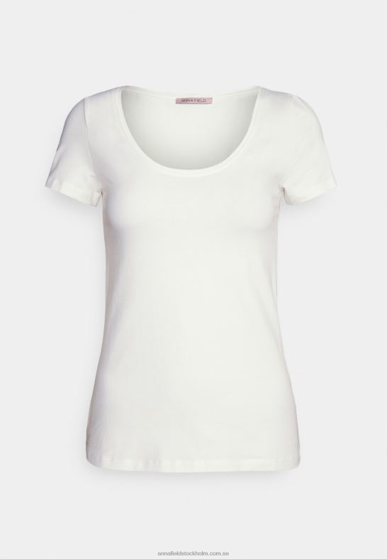 3-pack basic t-shirt mörkblå/rosa/off white Anna Field 42BF6335 kvinnor - Bild 5