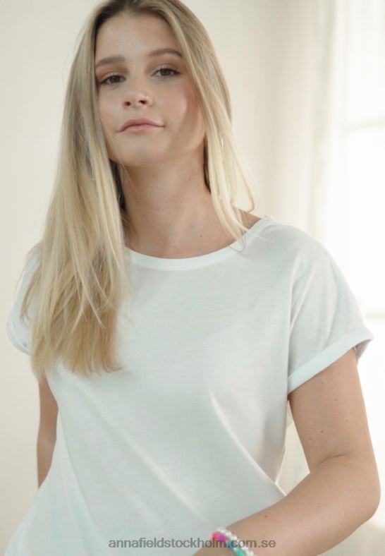 3-pack basic t-shirt mörkröd/vit/svart Anna Field 42BF6352 kvinnor - Bild 2