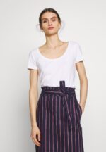3-pack basic t-shirt vit/marinblå/ljusgrå melange Anna Field 42BF6271 kvinnor - Bild 4
