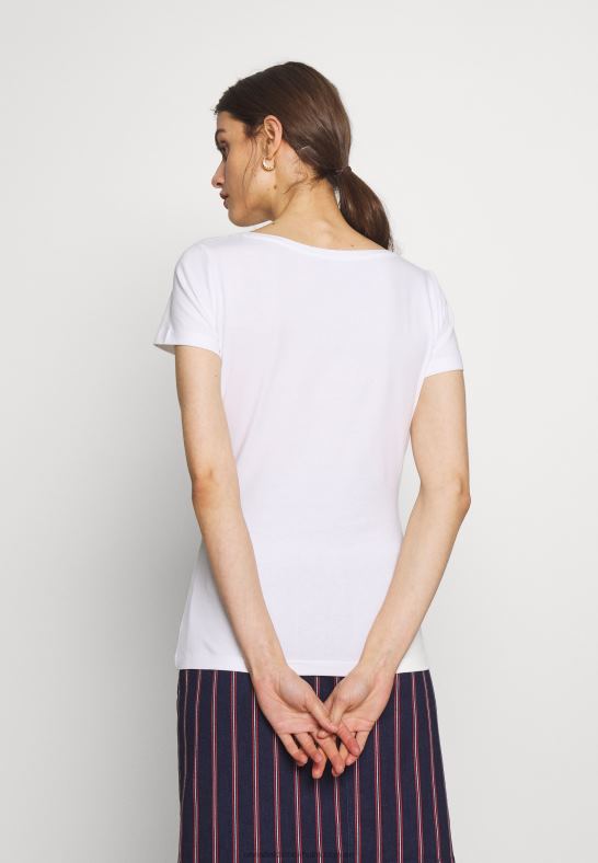 3-pack basic t-shirt vit/marinblå/ljusgrå melange Anna Field 42BF6271 kvinnor - Bild 5
