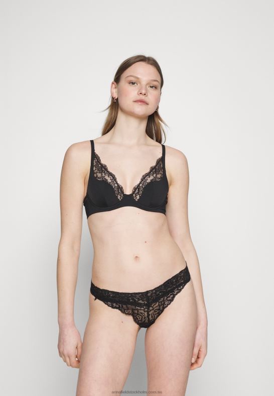 5-pack stringtrosa schwarz/wei/nude Anna Field 42BF6961 kvinnor - Bild 1