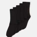 5-pack strumpor svarta Anna Field 42BF61143 kvinnor