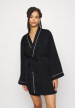 amanda satin morgonrock morgonrock svart Anna Field 42BF61088 kvinnor