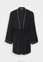 amanda satin morgonrock morgonrock svart Anna Field 42BF61088 kvinnor - Bild 5