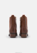 ankelboots med snörning konjak Anna Field 42BF62042 kvinnor - Bild 4