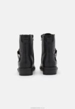 ankelboots med snörning svarta Anna Field 42BF62025 kvinnor - Bild 4