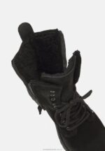 ankelboots med snörning svarta Anna Field 42BF62038 kvinnor - Bild 3