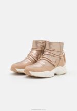 ankelboots rosa guldfärgade Anna Field 42BF61975 kvinnor - Bild 3