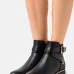 ankelboots svarta Anna Field 42BF61924 kvinnor