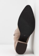 ankelstövlar i läder beige Anna Field 42BF61931 kvinnor - Bild 7