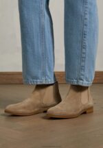 ankelstövlar i läder beige Anna Field 42BF62005 kvinnor - Bild 2