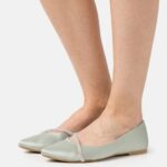 balett pumps grön Anna Field 42BF62150 kvinnor