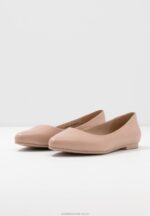 balettpumps i läder beige Anna Field 42BF62069 kvinnor - Bild 5