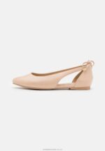 balettpumps i läder beige Anna Field 42BF62086 kvinnor - Bild 2