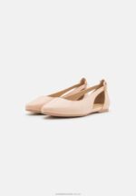 balettpumps i läder beige Anna Field 42BF62086 kvinnor - Bild 3