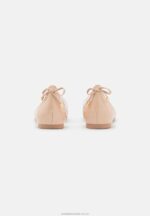 balettpumps i läder beige Anna Field 42BF62086 kvinnor - Bild 4