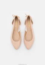 balettpumps i läder beige Anna Field 42BF62086 kvinnor - Bild 6