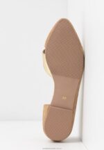 balettpumps i läder beige Anna Field 42BF62106 kvinnor - Bild 7