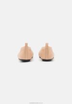 balettpumps i läder beige Anna Field 42BF62116 kvinnor - Bild 4