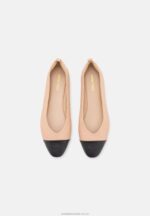 balettpumps i läder beige Anna Field 42BF62116 kvinnor - Bild 6