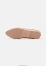 balettpumps i läder roséguld färgade Anna Field 42BF62110 kvinnor - Bild 5