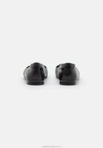 balettpumps i läder svart Anna Field 42BF62145 kvinnor - Bild 4