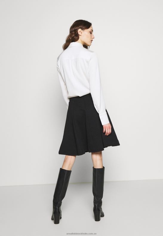 basic mini a-line kjol minikjol svart Anna Field 42BF6791 kvinnor - Bild 3