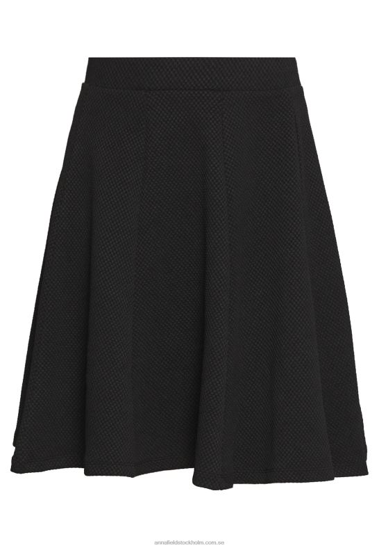 basic mini a-line kjol minikjol svart Anna Field 42BF6791 kvinnor - Bild 4