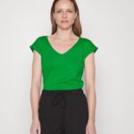 basic t-shirt grön Anna Field 42BF6296 kvinnor