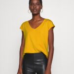 basic t-shirt guldgul Anna Field 42BF6279 kvinnor