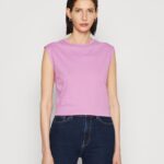 basic t-shirt lila Anna Field 42BF6363 kvinnor