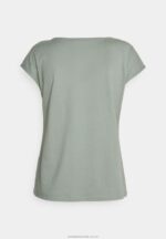 basic t-shirt ljusgrön Anna Field 42BF6322 kvinnor - Bild 2