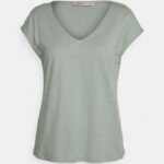 basic t-shirt ljusgrön Anna Field 42BF6322 kvinnor